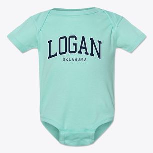 Logan Oklahoma Traditional Baby Onesie