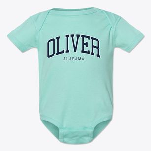 Oliver Alabama Traditional Baby Onesie