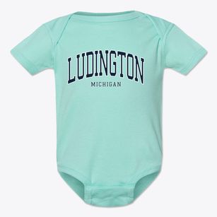 Ludington Michigan Traditional Baby Onesie
