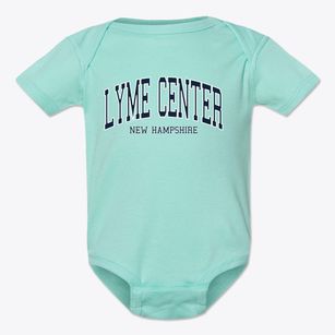 Lyme Center New Hampshire Traditional Baby Onesie