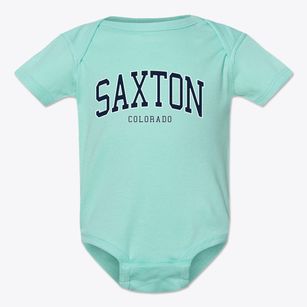 Saxton Colorado Traditional Baby Onesie