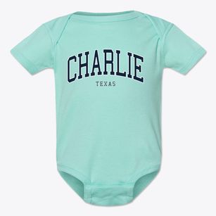 Charlie Texas Traditional Baby Onesie