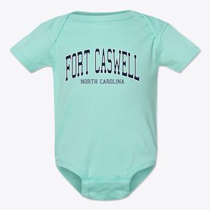 Fort Caswell North Carolina Traditional Baby Onesie