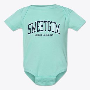 Sweetgum North Carolina Traditional Baby Onesie