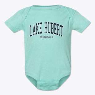 Lake Hubert Minnesota Traditional Baby Onesie