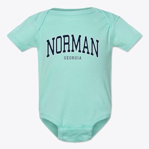 Norman Georgia Traditional Baby Onesie