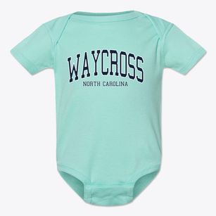Waycross North Carolina Traditional Baby Onesie