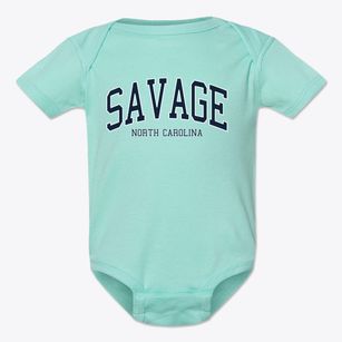 Savage North Carolina Traditional Baby Onesie