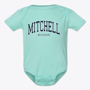 Mitchell Missouri Traditional Baby Onesie