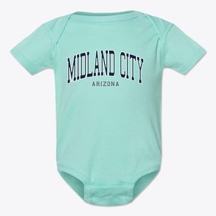 Midland City Arizona Traditional Baby Onesie