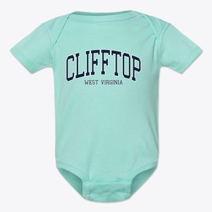 Clifftop West Virginia Traditional Baby Onesie
