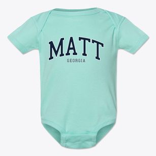 Matt Georgia Traditional Baby Onesie