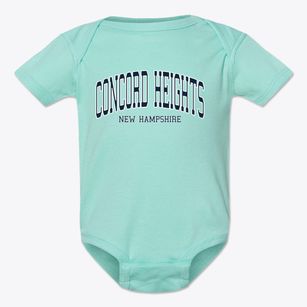 Concord Heights New Hampshire Traditional Baby Onesie