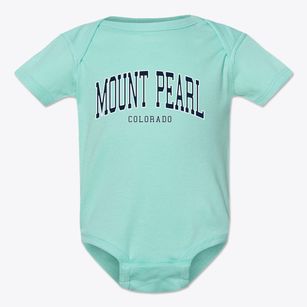 Mount Pearl Colorado Traditional Baby Onesie