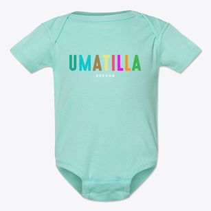 Umatilla Oregon Color Pop Baby Onesie