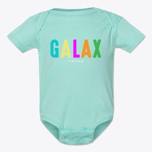 Galax Virginia Color Pop Baby Onesie