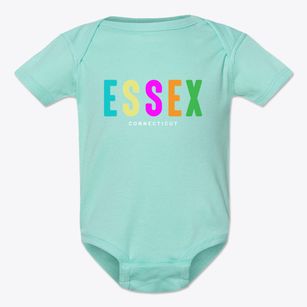 Essex Connecticut Color Pop Baby Onesie