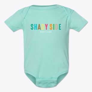 Shady Side Maryland Color Pop Baby Onesie