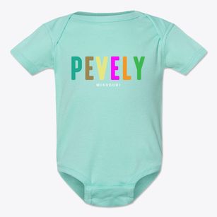Pevely Missouri Color Pop Baby Onesie