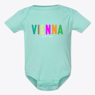 Vienna New York Color Pop Baby Onesie