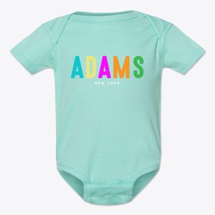 Adams New York Color Pop Baby Onesie