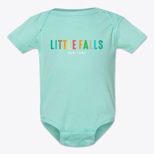 Little Falls New York Color Pop Baby Onesie