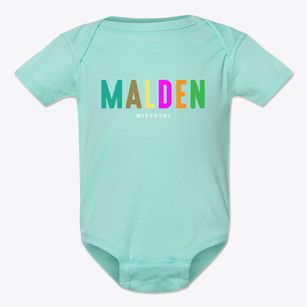 Malden Missouri Color Pop Baby Onesie