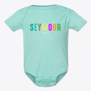 Seymour Texas Color Pop Baby Onesie