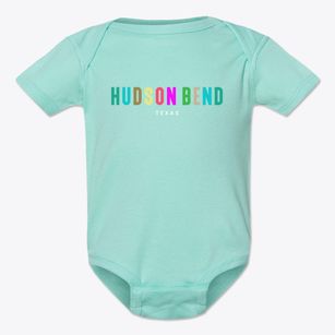 Hudson Bend Texas Color Pop Baby Onesie