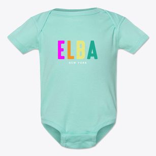 Elba New York Color Pop Baby Onesie
