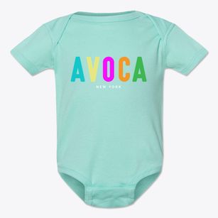 Avoca New York Color Pop Baby Onesie