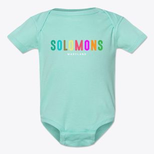 Solomons Maryland Color Pop Baby Onesie