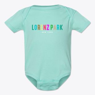 Lorenz Park New York Color Pop Baby Onesie