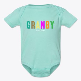 Granby Missouri Color Pop Baby Onesie