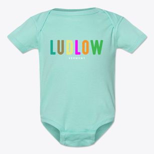 Ludlow Vermont Color Pop Baby Onesie