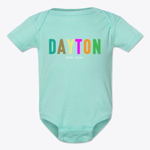 Dayton New York Color Pop Baby Onesie
