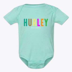 Hurley Wisconsin Color Pop Baby Onesie