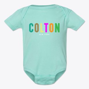 Colton New York Color Pop Baby Onesie