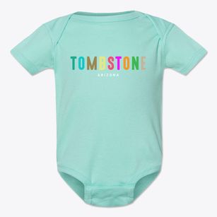 Tombstone Arizona Color Pop Baby Onesie
