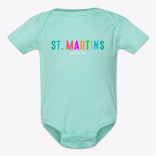 St. Martins Missouri Color Pop Baby Onesie