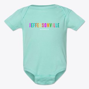 Jeffersonville Georgia Color Pop Baby Onesie