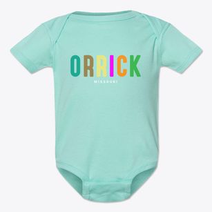 Orrick Missouri Color Pop Baby Onesie