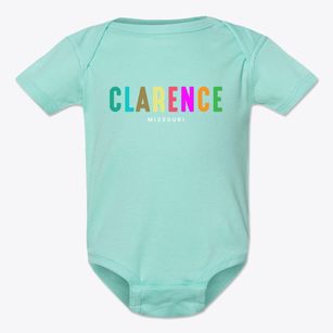 Clarence Missouri Color Pop Baby Onesie