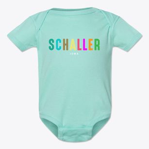 Schaller Iowa Color Pop Baby Onesie