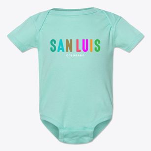 San Luis Colorado Color Pop Baby Onesie