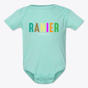 Ranier Minnesota Color Pop Baby Onesie