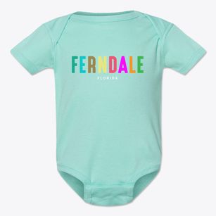 Ferndale Florida Color Pop Baby Onesie
