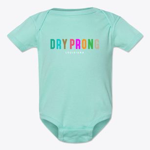 Dry Prong Louisiana Color Pop Baby Onesie