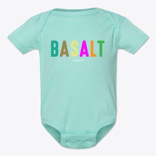 Basalt Idaho Color Pop Baby Onesie