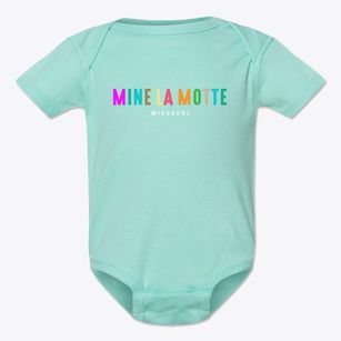 Mine La Motte Missouri Color Pop Baby Onesie